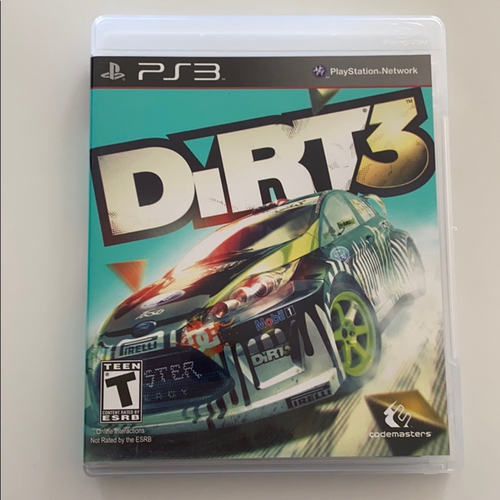 PlayStation 3, Dirt3 video game